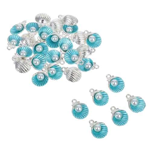 ULDIGI 30 Stück Teiliges Muschelanhänger aus Zinklegierung DIY Schmuckanhänger für Armbänder Fußkettchen Ohrringe und Resin Bastelprojekte Blaue Meeresschmuck accessoires ULDIGI 30 Stück Teiliges Muschelanhänger aus Zinklegierung DIY Schmuckanhänger für Armbänder Fußkettchen Ohrringe und Resin Bastelprojekte Blaue Meeresschmuck accessoires von ULDIGI