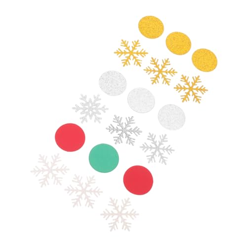 ULDIGI 300 Stück Glitzerndes Papierstreudekor in Rot Grün Gold Silber Funkelnde Tischdeko für Weihnachtsfeiern Winterpartys und Festliche Anlässe ULDIGI 300 Stück Glitzerndes Papierstreudekor in Rot Grün Gold Silber Funkelnde Tischdeko für Weihnachtsfeiern Winterpartys und Festliche Anlässe von ULDIGI