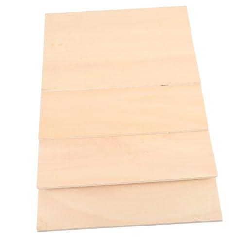 ULDIGI 4 Stück Glatte Unbehandelte Holzplatten für DIY Holzplaketten Holzverzierungen Bastelprojekte Holzschnitzerei Holztafeln zum Malen Zeichnen und Kreativen Gestalten ULDIGI 4 Stück Glatte Unbehandelte Holzplatten für DIY Holzplaketten Holzverzierungen Bastelprojekte Holzschnitzerei Holztafeln zum Malen Zeichnen und Kreativen Gestalten von ULDIGI