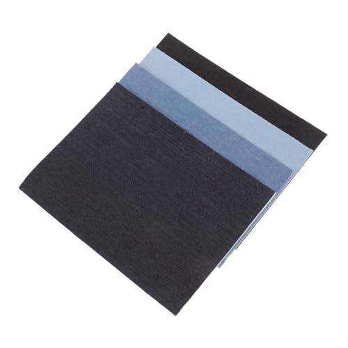 ULDIGI 4 Stück Jeans Flicken Selbstklebende Flicken Für Jeans Klebrige Reparaturflicken Für Kleidung Reparatur Von Löchern In Kleidung Reparaturset Stoffflicken Knieflicken von ULDIGI