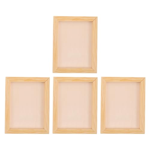 ULDIGI 4-teilige Bastelrahmen: Handgefertigte Holz-fotorahmen Für Kinder – Diy-bilderständer Aus Holz Für Heimdekoration Und Kunstprojekte ULDIGI 4-teilige Bastelrahmen: Handgefertigte Holz-fotorahmen Für Kinder – Diy-bilderständer Aus Holz Für Heimdekoration Und Kunstprojekte von ULDIGI