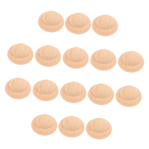 ULDIGI 40 Stück Teiliges Holzpuppen Hüte zum Basteln Unbemalt Holzdekoration DIY Kinderhandwerk Peg Dolls Hut Modell für Kreative Malprojekte und Feingefühlförderung ULDIGI 40 Stück Teiliges Holzpuppen Hüte zum Basteln Unbemalt Holzdekoration DIY Kinderhandwerk Peg Dolls Hut Modell für Kreative Malprojekte und Feingefühlförderung von ULDIGI