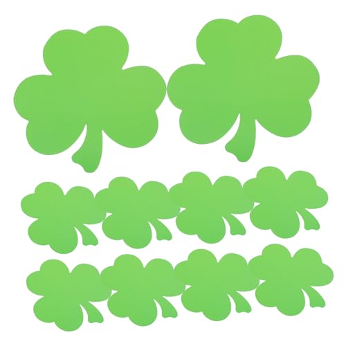 ULDIGI 40 Stück Teiliges Papier Kleeblatt Ausschnitte mit Klebepunkten Grüne St Patrick's Day Deko für DIY Bastelprojekte Wand und Fensterdeko Klassenzimmer Pinnwand Dekoration ULDIGI 40 Stück Teiliges Papier Kleeblatt Ausschnitte mit Klebepunkten Grüne St Patrick's Day Deko für DIY Bastelprojekte Wand und Fensterdeko Klassenzimmer Pinnwand Dekoration von ULDIGI