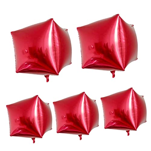 ULDIGI 5 Stück Aluminium Folienballons Roségold für Geburtstagsfeiern Hochzeiten und Festivals Partydekorationen für Unvergessliche Anlässe von ULDIGI