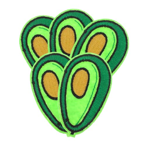 ULDIGI 5 Stück Teiliges Avocado und Früchte Bestickte Applikationen aus Stoff Langlebige Textil-patches zum Aufbügeln und Aufnähen für Jacken Rucksäcke Jeans und Pullover ULDIGI 5 Stück Teiliges Avocado und Früchte Bestickte Applikationen aus Stoff Langlebige Textil-patches zum Aufbügeln und Aufnähen für Jacken Rucksäcke Jeans und Pullover von ULDIGI