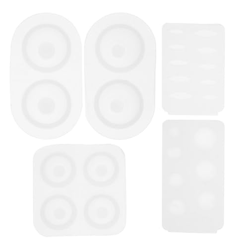 ULDIGI 5 Stück Teiliges DIY Silikon Gießform für Puppenaugen Kreative Augenform Antihaftend Leicht zu Reinigen für Basteln mit Harz Geeignet für Puppen und Dekorationen von ULDIGI