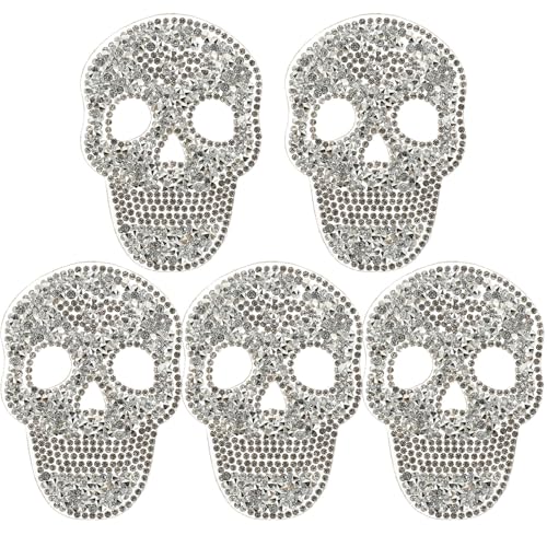 ULDIGI 5st Heiße Diamantaufkleber Des Schädels -reparatur-patch Nähen Flicken Mantel Flicken Gruselige Aufnäher Auf Der Rückseite Des Schuhbeutel Jacke Selbstklebend ULDIGI 5st Heiße Diamantaufkleber Des Schädels -reparatur-patch Nähen Flicken Mantel Flicken Gruselige Aufnäher Auf Der Rückseite Des Schuhbeutel Jacke Selbstklebend von ULDIGI