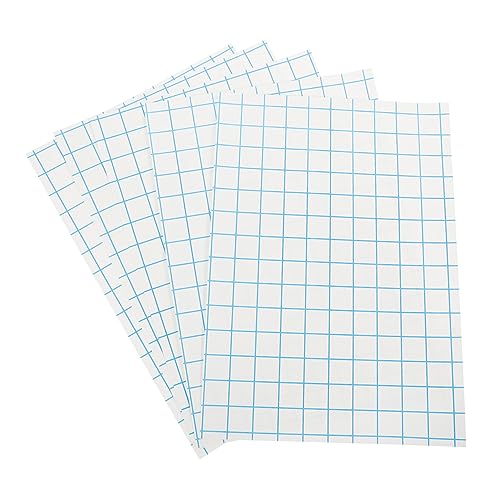 ULDIGI 5 Stück Wärmeübertragungspapier Hitze Kleiderapplikation Ausrichtungsraster-transferpapier Diy-applikation Bedruckbares Wärmeübertragungs-vinyl Kleidung Aufkleber Diy-patches von ULDIGI