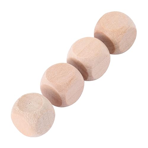 ULDIGI 50 Stück Holz Würfel Blanko Holzwürfel zum Basteln und DIY Robuste Holzklötze für Kreative Spiele und Puzzle Herstellung ULDIGI 50 Stück Holz Würfel Blanko Holzwürfel zum Basteln und DIY Robuste Holzklötze für Kreative Spiele und Puzzle Herstellung von ULDIGI