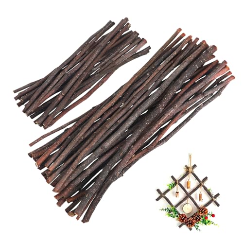 ULDIGI 50 Stück Holzstäbchen aus Natürlichem Holz Robuste Bastelzweige für DIY Handwerk Vielseitige Holzleisten zum Basteln für Foto Heimdeko Projekte ULDIGI 50 Stück Holzstäbchen aus Natürlichem Holz Robuste Bastelzweige für DIY Handwerk Vielseitige Holzleisten zum Basteln für Foto Heimdeko Projekte von ULDIGI