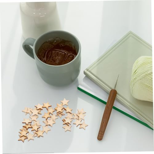 ULDIGI 50 Stück Holzsterne zum Basteln Naturbelassen für DIY Anhänger Weihnachtsdeko Party Hochzeit Handliche Holzscheiben für Kreative Kinderprojekte und Gruppenaktivitäten ULDIGI 50 Stück Holzsterne zum Basteln Naturbelassen für DIY Anhänger Weihnachtsdeko Party Hochzeit Handliche Holzscheiben für Kreative Kinderprojekte und Gruppenaktivitäten von ULDIGI