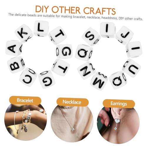 ULDIGI 500 Stück Quadratische Buchstabenperlen Acryl Alphabet Perlen zum Auffädeln für DIY Schmuck Armbänder Halsketten Bastelperlen für Armband Selber Machen ULDIGI 500 Stück Quadratische Buchstabenperlen Acryl Alphabet Perlen zum Auffädeln für DIY Schmuck Armbänder Halsketten Bastelperlen für Armband Selber Machen von ULDIGI