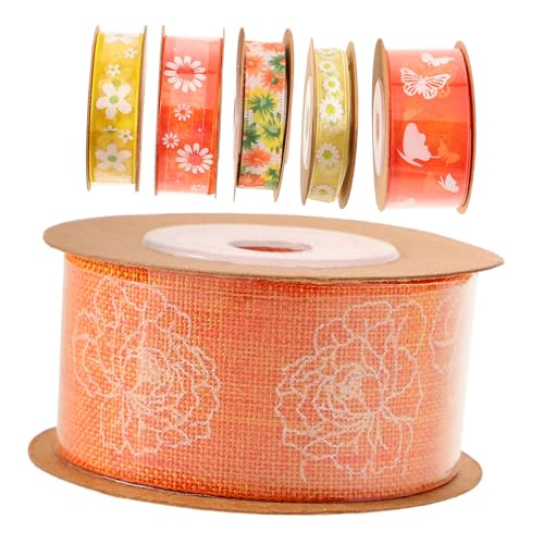 ULDIGI 6 Rollen Doppelseitiges Polyester Satinband mit Organzaschleife Vielseitiges Geschenkband und Bastelband für Festival Haarbänder Dekorationen DIY Schleifen und Partydekorationen ULDIGI 6 Rollen Doppelseitiges Polyester Satinband mit Organzaschleife Vielseitiges Geschenkband und Bastelband für Festival Haarbänder Dekorationen DIY Schleifen und Partydekorationen von ULDIGI
