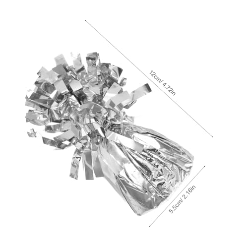 ULDIGI 6 Stück Ballonbeschwerer aus Stabilem Kunststoff mit Metallic folie Elegantes Design für Hochzeit Geburtstag Shower Jubiläum und Festliche Dekorationen von ULDIGI