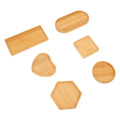 ULDIGI 6 Stück Teiliges DIY Mosaik Holztablett Poliertes Formstabil Serviertablett in Formen Rechteck Kreis Sechseck Herz Oval Lang Basteltablett für Deko und Untersetzer Natürliche ULDIGI 6 Stück Teiliges DIY Mosaik Holztablett Poliertes Formstabil Serviertablett in Formen Rechteck Kreis Sechseck Herz Oval Lang Basteltablett für Deko und Untersetzer Natürliche von ULDIGI
