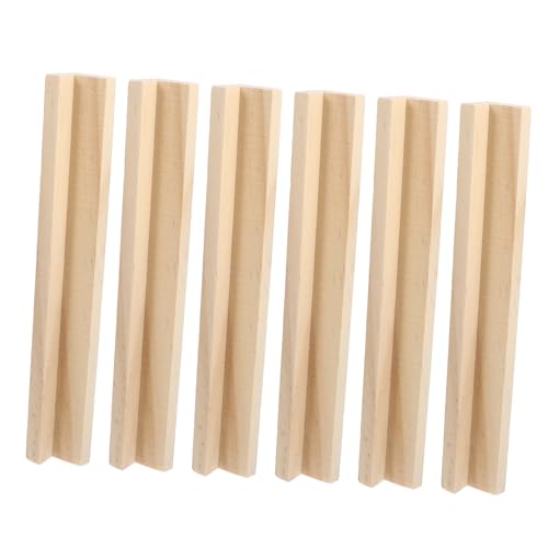 ULDIGI 6 Stück Teiliges Holz Domino Rack mit Stabilem Halter für Dominosteine Multifunktionale DIY Anzeige und Aufbewahrung Geeignet als Gaming Cards Stand für Spiele und Bastelprojekte ULDIGI 6 Stück Teiliges Holz Domino Rack mit Stabilem Halter für Dominosteine Multifunktionale DIY Anzeige und Aufbewahrung Geeignet als Gaming Cards Stand für Spiele und Bastelprojekte von ULDIGI