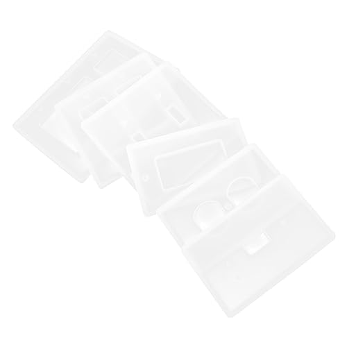 ULDIGI 6 Stück Teiliges Silikonform für Dekorative Paneele Kristall Epoxidharz Gießform für DIY Bastelprojekte für Deko und an und Familie von ULDIGI