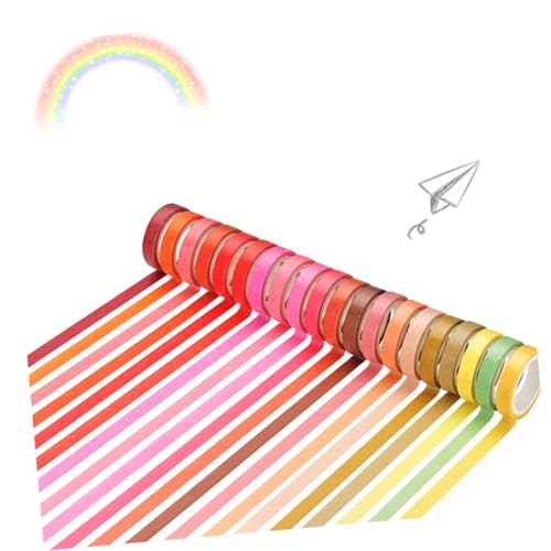 ULDIGI 60 Rolle Originelles Washi Papierband Bunte Basisfarben Dekoratives Klebeband für DIY Basteln Geschenkverpackung Scrapbooking Planer Vielseitiges Sticker ULDIGI 60 Rolle Originelles Washi Papierband Bunte Basisfarben Dekoratives Klebeband für DIY Basteln Geschenkverpackung Scrapbooking Planer Vielseitiges Sticker von ULDIGI