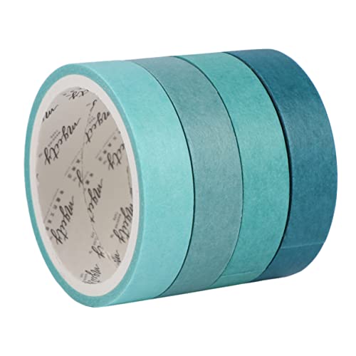 ULDIGI 8 Stück Washi-Tape washi tape decorative tape packaging tape Klebebandkleber Zeitschriftenaufkleber ästhetisch tagebuch dekoratives klebeband Washi -Klebeband dekorativ Green von ULDIGI