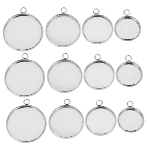 ULDIGI 80 Stück Teiliges Edelstahl Anhänger Trays DIY Schmuckanhänger Basteln Zubehör mit Öffnung für Halskette Ohrringe Schmuckherstellung ULDIGI 80 Stück Teiliges Edelstahl Anhänger Trays DIY Schmuckanhänger Basteln Zubehör mit Öffnung für Halskette Ohrringe Schmuckherstellung von ULDIGI
