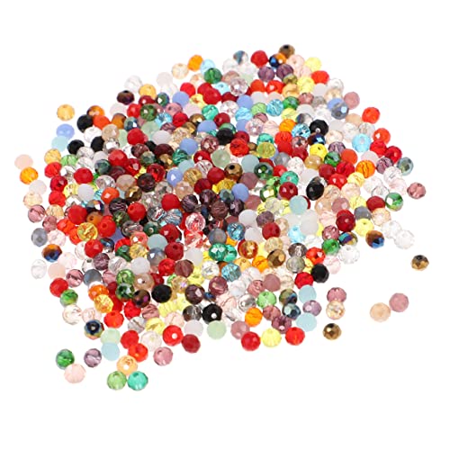 ULDIGI 800Stücke Glasperlen für DIY Schmuckherstellung Kristallperlen für Armbänder für Bastelprojekte Langlebig und Hautfreundlich ULDIGI 800Stücke Glasperlen für DIY Schmuckherstellung Kristallperlen für Armbänder für Bastelprojekte Langlebig und Hautfreundlich von ULDIGI