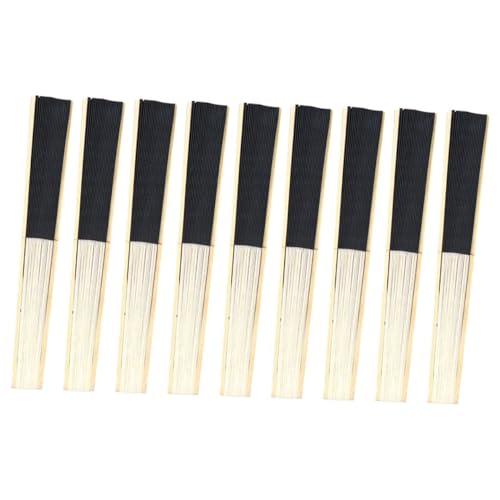 ULDIGI 9 Stück Teiliges DIY Faltpapierfächer aus und Papier Klassische Schwarze Faltbare Fans zum Bemalen und Dekorieren Kinderfreundliches Graffiti für Familien und Kreative ULDIGI 9 Stück Teiliges DIY Faltpapierfächer aus und Papier Klassische Schwarze Faltbare Fans zum Bemalen und Dekorieren Kinderfreundliches Graffiti für Familien und Kreative von ULDIGI