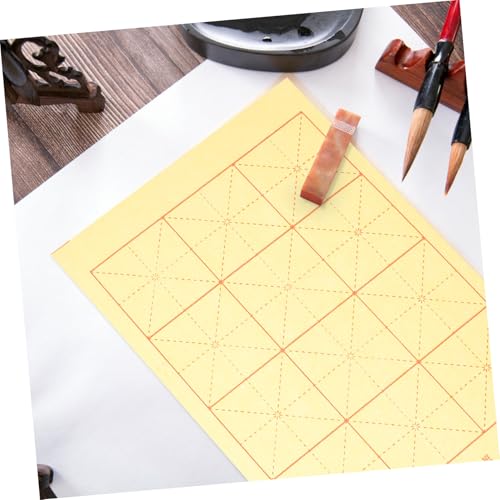 ULDIGI 90 Blatt Profi Xuan Papier Kalligraphie Reispapier mit Kästchen Seiten Dickes Glattes Schreibpapier für Chinesische Pinselschrift und Tuschekunst Praktisches Übungspapier ULDIGI 90 Blatt Profi Xuan Papier Kalligraphie Reispapier mit Kästchen Seiten Dickes Glattes Schreibpapier für Chinesische Pinselschrift und Tuschekunst Praktisches Übungspapier von ULDIGI