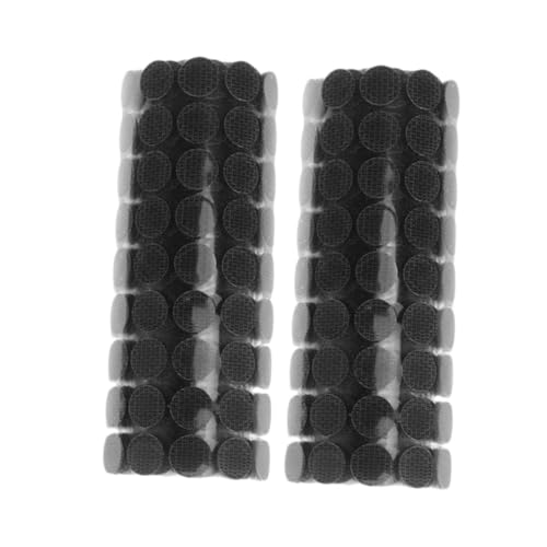 ULDIGI 900 Stk. Schwarze Selbstklebende Klettpunkte Durchmesser Runde Doppelseitige Klettband Dots Wasserfest und Langlebig für DIY Polyester Nylon Material ULDIGI 900 Stk. Schwarze Selbstklebende Klettpunkte Durchmesser Runde Doppelseitige Klettband Dots Wasserfest und Langlebig für DIY Polyester Nylon Material von ULDIGI