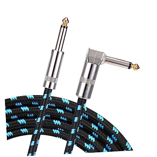 ULDIGI Audiokabel Stereo Professionelles Gitarrenkabel für Gitarre und Bass Langlebiges Flexibles Verbindungszubehör für Musikinstrumente von ULDIGI