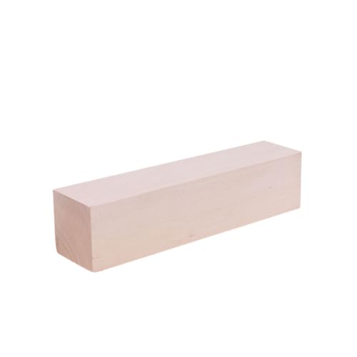 ULDIGI DIY Handgefertigter Holzblock Natürliche Farbe für Bastelprojekte Kunst und DIY Dekorationen von ULDIGI