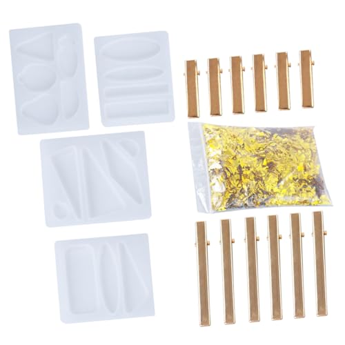 ULDIGI DIY Silikon Haarspangen Form Set Flexible Epoxidharz Gießform für Individuelle Haarclips Buntes Design Langlebig und Vielseitig Geeignet für Kreative Bastler und Geschenkideen ULDIGI DIY Silikon Haarspangen Form Set Flexible Epoxidharz Gießform für Individuelle Haarclips Buntes Design Langlebig und Vielseitig Geeignet für Kreative Bastler und Geschenkideen von ULDIGI