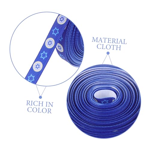 ULDIGI Dekoratives Geschenkband Breit Glänzendes Hanukkah Schleifenband für Hochzeitssträuße DIY Verpackung Geschenkverpackung Hochzeit Tischdeko ULDIGI Dekoratives Geschenkband Breit Glänzendes Hanukkah Schleifenband für Hochzeitssträuße DIY Verpackung Geschenkverpackung Hochzeit Tischdeko von ULDIGI