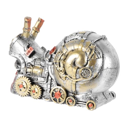 ULDIGI Harz Handwerk Schnecke Figur Steampunk Punk Dekoration Mini Home Decor ULDIGI Harz Handwerk Schnecke Figur Steampunk Punk Dekoration Mini Home Decor von ULDIGI