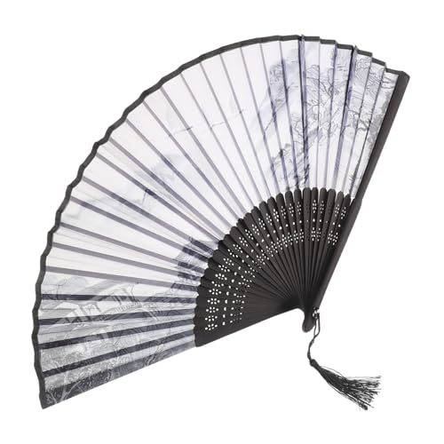 ULDIGI Faltbare Handfächer: Chinesische Handfächer Mit Quasten Im Vintage-stil, Foto-requisite, Kostümzubehör Für Frauen, Tanzmusik, Festival-party-dekorationen ULDIGI Faltbare Handfächer: Chinesische Handfächer Mit Quasten Im Vintage-stil, Foto-requisite, Kostümzubehör Für Frauen, Tanzmusik, Festival-party-dekorationen von ULDIGI