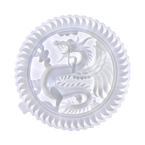 ULDIGI Flexible Silikonform Drache für Epoxidharz Gießen Langlebige DIY Gussform für Dekorative Drachen Reliefplatte Einfach Entfernbar für Kunsthandwerk und Wanddekoration ULDIGI Flexible Silikonform Drache für Epoxidharz Gießen Langlebige DIY Gussform für Dekorative Drachen Reliefplatte Einfach Entfernbar für Kunsthandwerk und Wanddekoration von ULDIGI