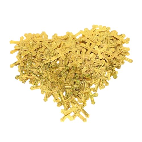 ULDIGI Glitzernde Kreuz-konfetti Gold Metallic Tischdekoration für Taufe Kommunion Hochzeit Babyparty und Religiöse Feierlichkeiten Leicht Streubar Langlebig und Strahlend ULDIGI Glitzernde Kreuz-konfetti Gold Metallic Tischdekoration für Taufe Kommunion Hochzeit Babyparty und Religiöse Feierlichkeiten Leicht Streubar Langlebig und Strahlend von ULDIGI