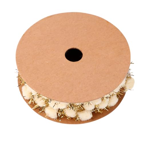 ULDIGI Goldene Glitzer Pompons Dekoratives Geschenkband für Weihnachtsbaum DIY Basteln Party Schmuck ULDIGI Goldene Glitzer Pompons Dekoratives Geschenkband für Weihnachtsbaum DIY Basteln Party Schmuck von ULDIGI