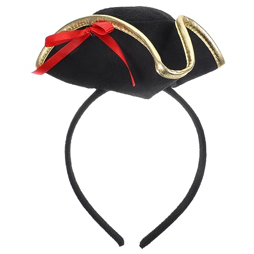 ULDIGI Piratenhut-stirnband. Robustes Und Lichtbeständiges Haar-accessoire Für Cosplay-events Und Partys. von ULDIGI