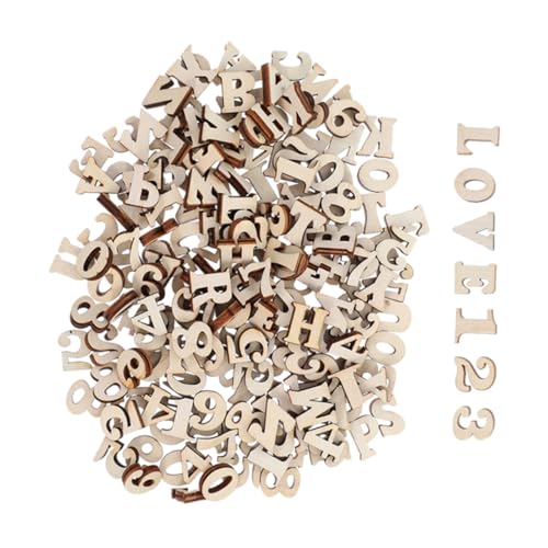 ULDIGI Holzbuchstaben und Zahlen Set Teilig Unbehandelt Naturholz für DIY Basteln Lernen Frühkindliche Bildung Kreative Kunstprojekte Sicher Poliert Organisiert ULDIGI Holzbuchstaben und Zahlen Set Teilig Unbehandelt Naturholz für DIY Basteln Lernen Frühkindliche Bildung Kreative Kunstprojekte Sicher Poliert Organisiert von ULDIGI