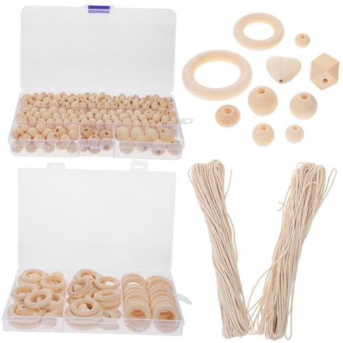 ULDIGI Holzperlen Rund Natürliche Spacer Beads Holzperlen Bulk für DIY Schmuckherstellung Armbänder Halsketten Makramee Kreative Bastelperlen ULDIGI Holzperlen Rund Natürliche Spacer Beads Holzperlen Bulk für DIY Schmuckherstellung Armbänder Halsketten Makramee Kreative Bastelperlen von ULDIGI