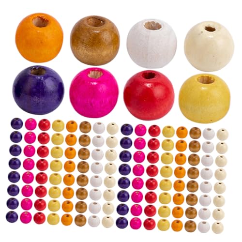 ULDIGI Holzperlen ca Holz Spacer Charms für DIY Schmuck Armbänder Halsketten Bastelprojekte Robuste Glatte Hautfreundliche Holzstücke ULDIGI Holzperlen ca Holz Spacer Charms für DIY Schmuck Armbänder Halsketten Bastelprojekte Robuste Glatte Hautfreundliche Holzstücke von ULDIGI