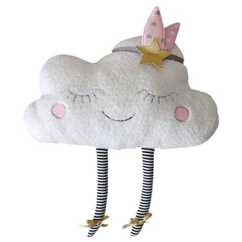 ULDIGI Kissen Wolkenform Wolkenkissen Dekokissen Beruhigendes Kissen Besticktes Schmuckkissen Sofa-bezugkissen Kinderzimmer-deko ULDIGI Kissen Wolkenform Wolkenkissen Dekokissen Beruhigendes Kissen Besticktes Schmuckkissen Sofa-bezugkissen Kinderzimmer-deko von ULDIGI