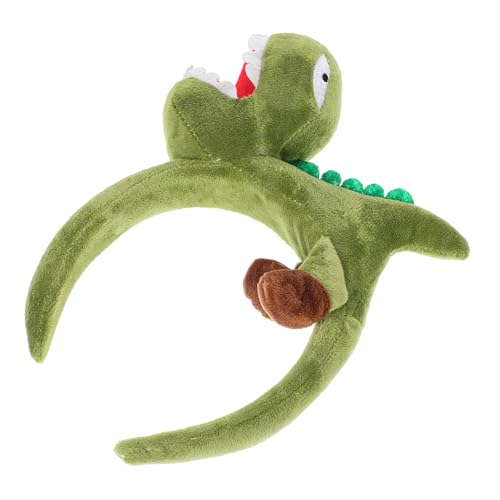 ULDIGI Dinosaurier-stirnband Für Mädchen – Plüsch-dino-stirnband Für Geburtstagspartys Modische Unisex-kopfbedeckung ULDIGI Dinosaurier-stirnband Für Mädchen – Plüsch-dino-stirnband Für Geburtstagspartys Modische Unisex-kopfbedeckung von ULDIGI