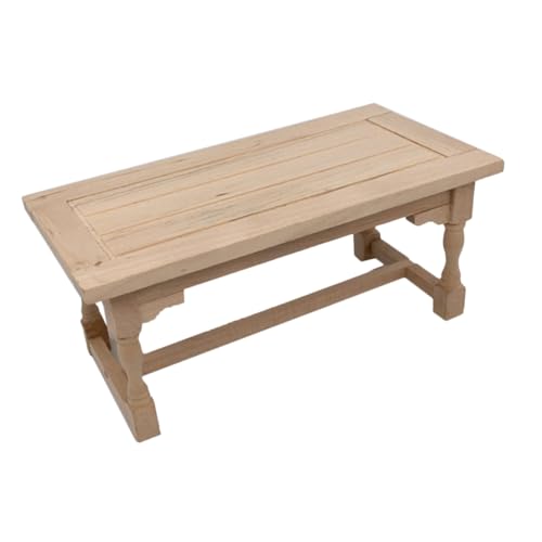 ULDIGI Maßstab Authentischer Holz Esstisch Realistische Puppenhaus Möbel Vielseitige Deko Leicht Detailreich für Pädagogisches Spiel und Puppenhaus Küche Zubehör ULDIGI Maßstab Authentischer Holz Esstisch Realistische Puppenhaus Möbel Vielseitige Deko Leicht Detailreich für Pädagogisches Spiel und Puppenhaus Küche Zubehör von ULDIGI