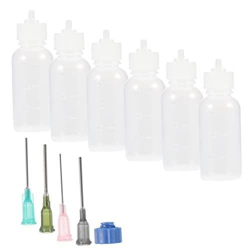ULDIGI Nadelflaschen-set Wiederverwendbare Flaschen Mit Spitze Professionelle Applikatorflaschen Für Sauberes Basteln Geeignet Für Klebstoffe Farben Holzleim Und Mehr ULDIGI Nadelflaschen-set Wiederverwendbare Flaschen Mit Spitze Professionelle Applikatorflaschen Für Sauberes Basteln Geeignet Für Klebstoffe Farben Holzleim Und Mehr von ULDIGI