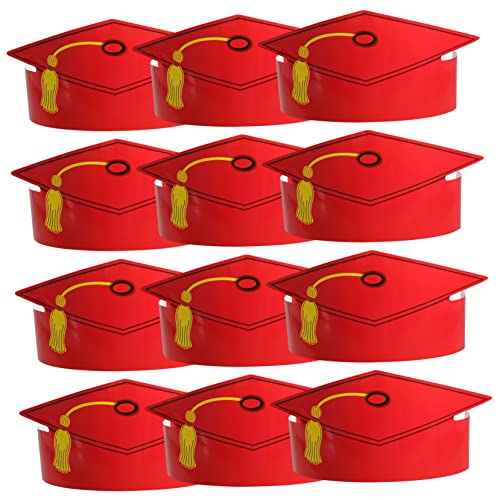 ULDIGI Abschlusshut 12 Stück Papierhüte für Jungen und Mädchen Abschlussdekoration Partygeschenk ULDIGI Abschlusshut 12 Stück Papierhüte für Jungen und Mädchen Abschlussdekoration Partygeschenk von ULDIGI