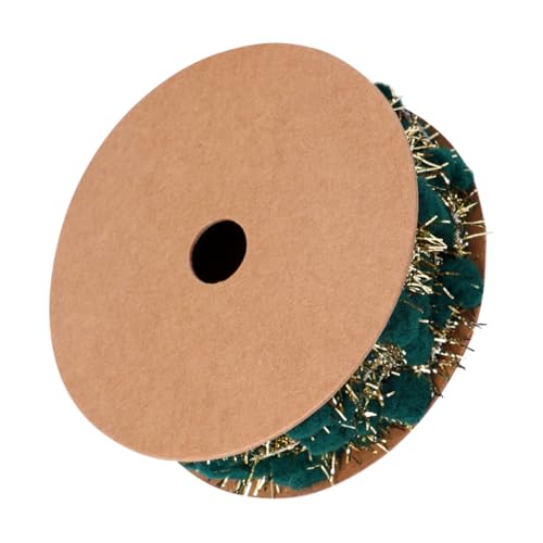 ULDIGI Plüschbälle Drahtband Weihnachtsbaum Dekorationsband Grün Glitzer DIY Basteln Party Supplies ULDIGI Plüschbälle Drahtband Weihnachtsbaum Dekorationsband Grün Glitzer DIY Basteln Party Supplies von ULDIGI