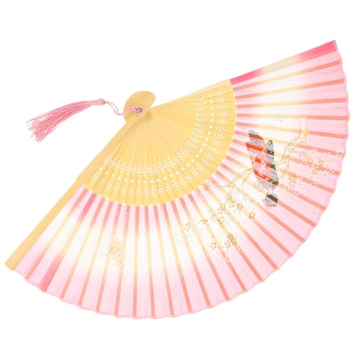 ULDIGI Retro Stil Faltbarer Handfächer mit Quaste Chinesischer Tanzfächer für Partys Dekoration Fotografie und Sommergebrauch Leicht und Tragbar Vielseitiges Accessoire ULDIGI Retro Stil Faltbarer Handfächer mit Quaste Chinesischer Tanzfächer für Partys Dekoration Fotografie und Sommergebrauch Leicht und Tragbar Vielseitiges Accessoire von ULDIGI