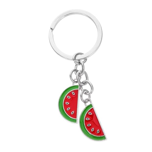 ULDIGI Schlüsselanhänger dekoration wassermelone Trends Rucksack Schlüsselbund Mini Reiz charms anhänger schlüsselringe entzückender Anhänger Cartoon-Anhänger zum Aufhängen Ferrolegierung von ULDIGI