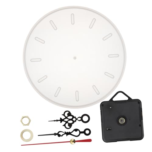 ULDIGI Silikonform Große Runde Wanduhr DIY Epoxidharz Uhr Gießform mit Rutschfester Oberfläche für Basteln und Dekoration Langlebig und Ungiftig von ULDIGI